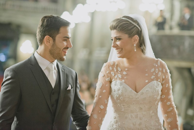 O olhar dos noivos - Casamento Mila Ribeiro e Marcos Felippe Haddad